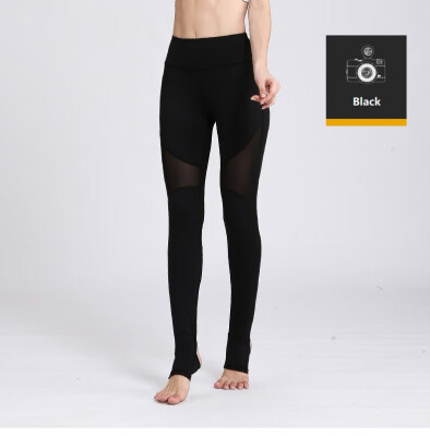 

New summer High Waist Yoga Pants Fitness LeggingsNet Mesh Tights Leggings