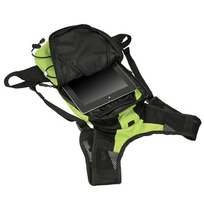 

Lixada 5L Lightweight USB Rechargeable Reflective Backpack with LED Signal Light Outdoor Sport Safety Bag Gear for Cycling Running