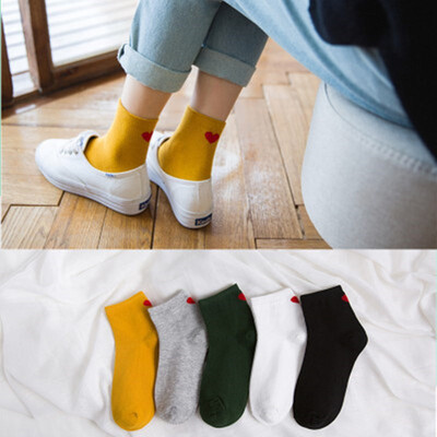 

Ladies cartoon socks cotton Japanese cute animal pattern in stockings 5 pairs