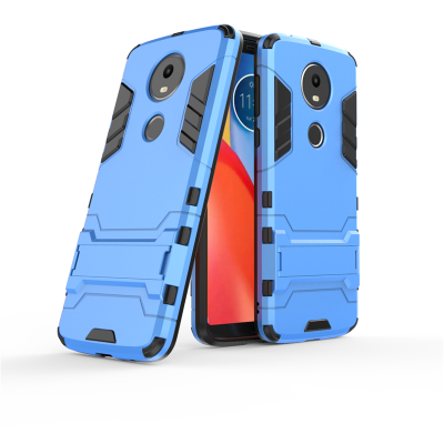 

Goowiiz Phone Case For Motorola Moto E5 EuropeanE5 Plus European Armor PCTPU Silicone Hard Bracket Double Protection