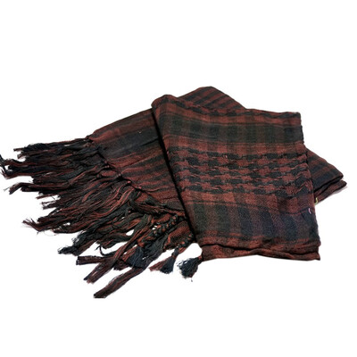 

Windproof Mili-tary Arabian Shemagh Desert He-ad Neck Scarf Cover Fringed Shawl Muffler Outdoor Arab Wrap Mask