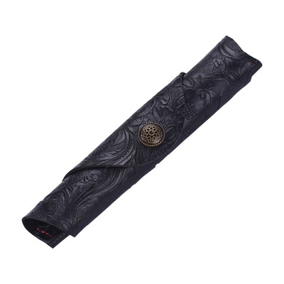 

Antique Leather Pen Case Fountain Handmade Sleeve Bag Pouch Protector for Single Pen Stylus Ballpoint 7 12