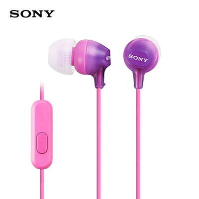 

SONY MDR-EX15AP Headphones 35mm Wired Earbud Smart Phone Headset Hands-free with Mic In-line Control EX Series