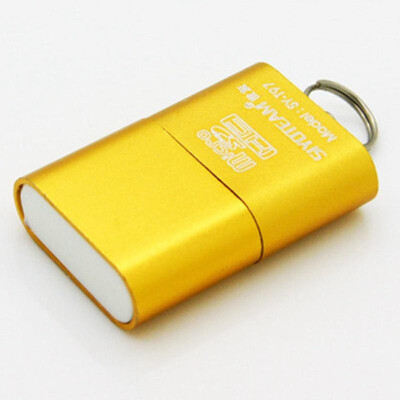 

Card reader mini USB 20 micro sd tf t-flash memory card reader adapter