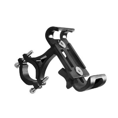 

Mountain Bicycle MTB Aluminum Alloy Phone Holder Motorcycle Cellphone Handlebar Mount Cradle Adjustable 360° Rotatable Bike Smartp