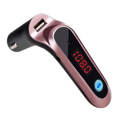 

12-24V S7 Car Bluetooth Cigarette Charger Car Charger Wireless Automotive USB MP3 Player FM Transmitter