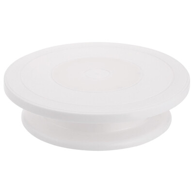

Cake Turntable Decoration Stand Baking Tools Crafted with food grade plastic