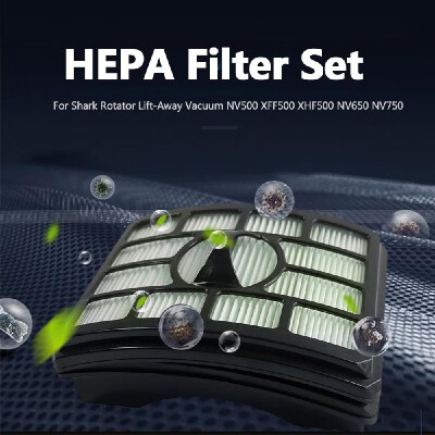 

HEPA Filter Set for Shark Rotator Lift-Away Vacuum NV500 XFF500 XHF500 NV650 NV750