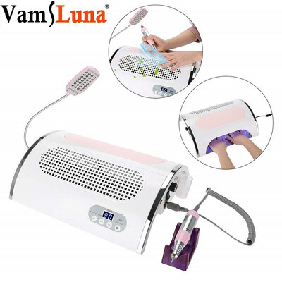 

4 IN 1 Multi-functional Electric Nail Drill Machine 54W UV LED Nail Dryer Lamp Nail Gel Polish Art Tools for Acrylic Gel Nails
