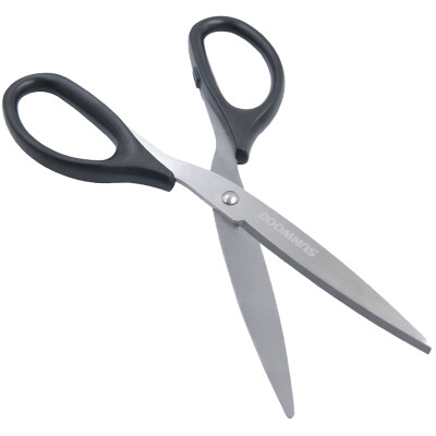 

Sanmu SUNWOOD 180mm Xuan arc blade series office medium scissors black 91127