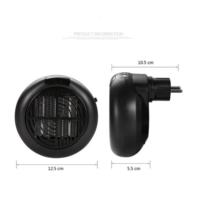 

NeillieN Round mini remote control version of heater office dormitory heater household heaterwarm air blowerheating apparatus