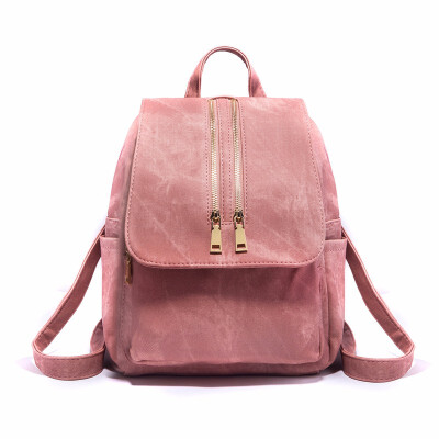 

PU Leather Multifunctional Backpack Women Vintage Backpacks for School Large Capacity Backbag Female Shoulder Bags for Girls