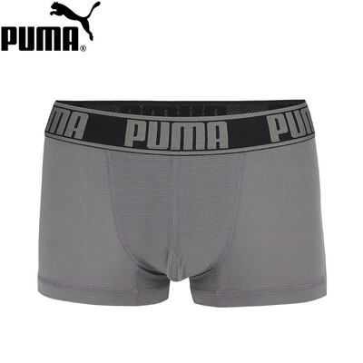 

PUMA Hummer Mens Underwear Sports Wind Antibacterial Widening Belt Mesh Plain Low Waist Boxer Pants 1 Pack S17076A