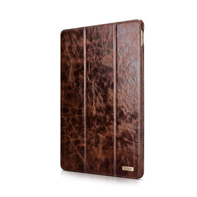 

Icarer Business Retro Leather Case for iPad Pro 129 inch High Quality Oil Wax Genuine Leather Cover For iPad Pro129" Flip Case