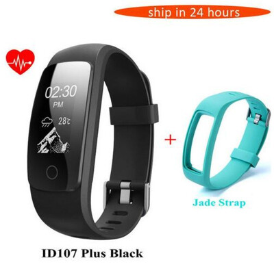 

GPS Smart Band ID107 Plus ID107 HR Fitness Bluetooth Bracelet Activity Sports Tracker Wristband with Heart Rate Tracker