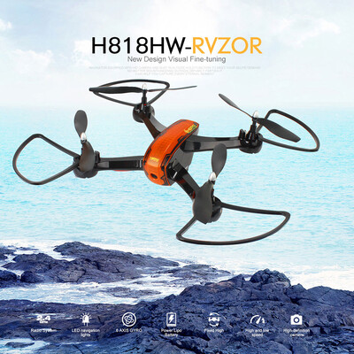 

Flytec H818HW 720P 120°Wide Angle Camera Wifi FPV 6-Axis Gyro Altitude Hold Headless RC Quadcopter Drone