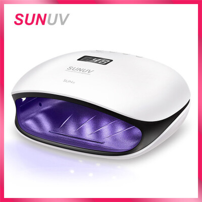 

SUNUV SUN4 48W UV LED Lamps Nail Dryer Lamp with LCD Display Smart UV Phototherapy Nail Art Manicure Tool Ladies Gift