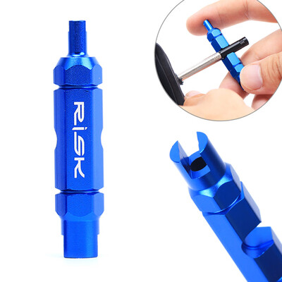 

RISK Bicycle Valve Core Removal Tool for Schrader Presta Extender Bike Tube Tire Valve Tool