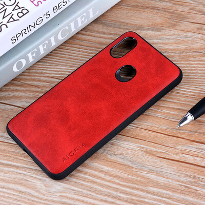 

for Xiaomi Mi 8 case Luxury Vintage leather cover phone case for xiaomi mi 8 mi8 se funda coque capa Business Vintage hoesje