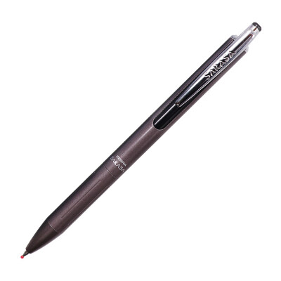 

Japan Zebra brand ZEBRA press gel pen 05mm black signature pen low center of gravity business smooth pen JJ55-JD gray rod single box