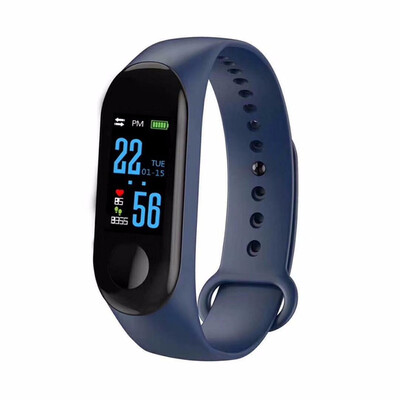 

M3 Smart Bracelet Color-screen IP68 Fitness Tracker blood pressure Heart Rate Monitor Smart band Smart Watch For Android IOS