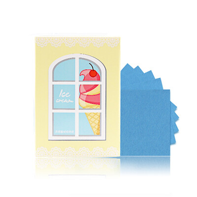 

Fen Ling Aloe Rejuvenation Absorbent Paper 100 Tablets F3415-4 Oil-absorbing facial makeup makeup makeup control oil