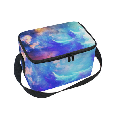 

ALAZA Lunch Box Insulated Lunch Bag Large Cooler Tote Bag Artistic Cloud for Men Women Girls Boys