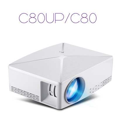 

VIVIBRIGHT C80 LCD Home Theater Projector 1500 Lumens Support 1080P HDMI VGA USB for Laptop