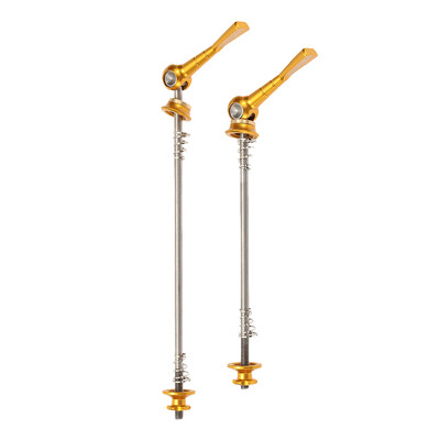 

Lixada 2Pcs Ultralight Bicycle Skewers Quick Release Titanium Axle QR Skewer Mountain Road Bike Bicycle Cycling MTB Wheel Hub Skew