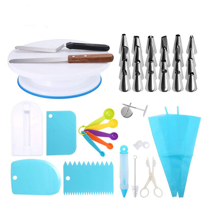 

41pcs Cake Decorating Tools All-In-One Baking Supplies Piping Set