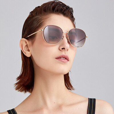 

LOHO sunglasses ladies big box sunglasses fashion sunglasses 2019 new products LHB609 brown