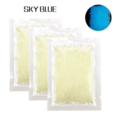

Colorful Beautiful Fluorescent Sand Glow in the Dark Home Decorating Luminous Supplies