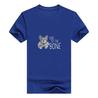 

French Bulldog Gifts Bad to The Bone Frenchie Juniors Mans t-Shirt