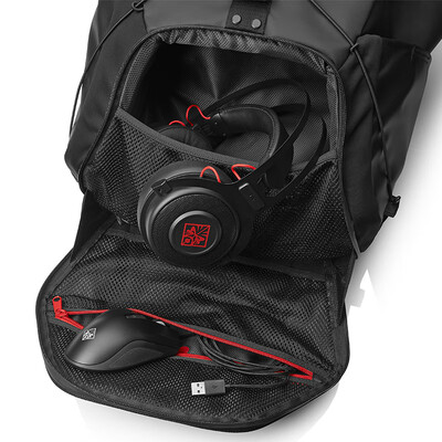

HP hp nationwide warranty 173 inch large capacity multi-function shoulder bag OMEN X shadow elf game backpack 3KJ69