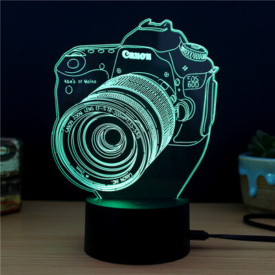 

MSparkling TD124 Creative Camera3D LED Lamp
