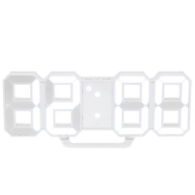 

Multifunctional Large LED Digital Wall Clock 12H24H Time Display With Alarm&Snooze Function Adjustable Luminance
