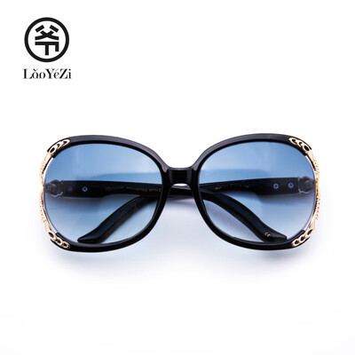 

Laozi LaoYeZi 9042 sun reading glasses female fashion ultra light seamless double-light reading glasses far&near dual-use HD comfortable old man old glasses black frame 100 degrees