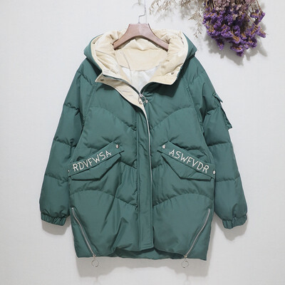 

Down cotton womens new loose bread clothing short coat thick cotton jacket