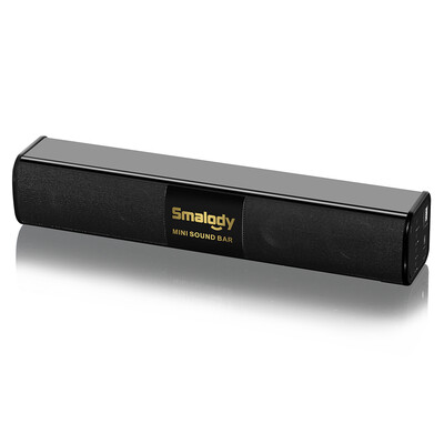 

Smalody Portable Wireless Bluetooth Speaker 10W Colorful LED Light Stereo Mini Soundbar Music Player U Disk TF Card Reader AUX-IN