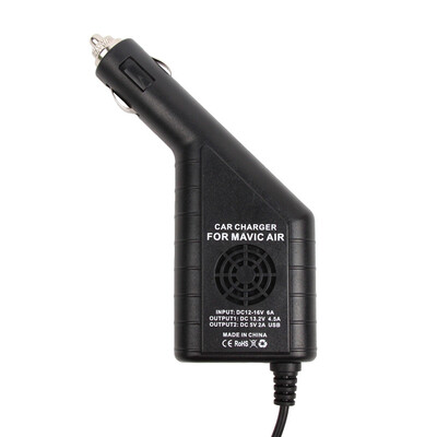 

2-in-1 Intelligent Battery Car Charger with USB Port Outdoor Charging for DJI Mavic AIR Drone