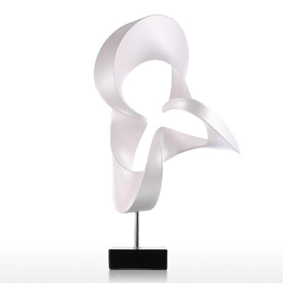 

Tooarts Flame Small Size Blue Modern Sculpture Abstract Sculpture Resin Sculpture