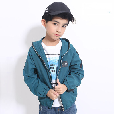 

Boys jacket 2018 autumn new childrens autumn cardigan Korean version of the big childrens outerwear