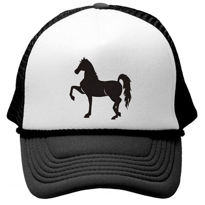 

Gooder Tees WALKING HORSE - Unisex Adult Trucker Cap Hat