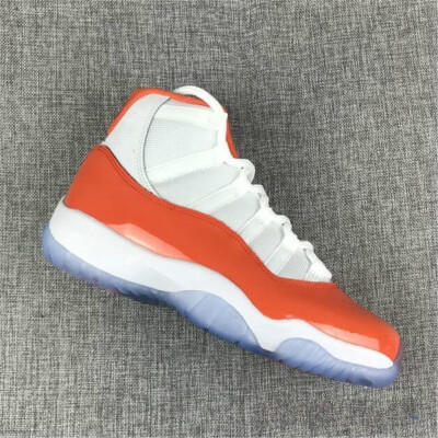 

2019 new 11s men basketball shoes florida white orange Olympic high quality Sneakers