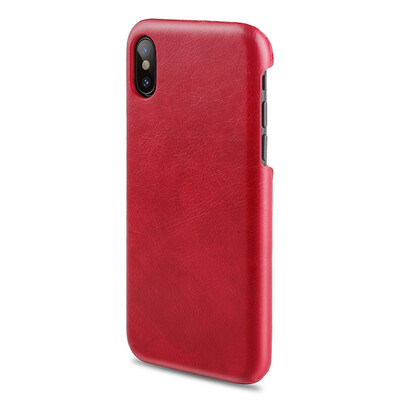

PU Leather Phone Case for Apple iPhone X XS XR XS Max Buffalo Skin Texture Cell Phone Case Back Cover Phone Shell