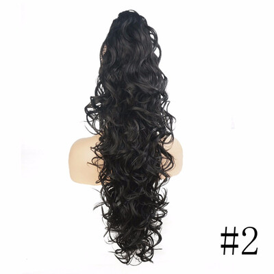 

StrongBeauty Long Curly Claw Clip Ponytail Hairpiece Hair Extensions 32 inch Synthetic Heat Resistant Fiber
