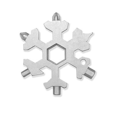 

19 in 1 Multi-tool Card Snowflake Stainless Steel Tool Card Mountain Bike Repair Tool For RC FPV Quadcopter Drone accessories