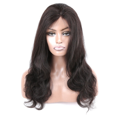 

Amazing Star Brazilian Virgin Hair Body Wave Full Lace Wig For Black Women Human Hair Crochet Full Lace Wig with Baby Hair