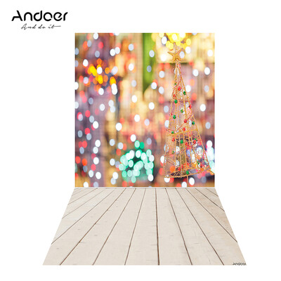 

Andoer 15 09m49 30ft Backdrop Photography Background Twinkle Moon Star Wood Floor Picture for DSLR Camera Children Newbor