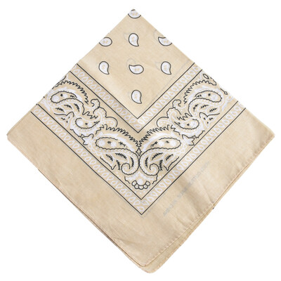 

Vintage Women Men Square Scarf Kerchief Retro Print Multi-Colors Headband Boho Scarves